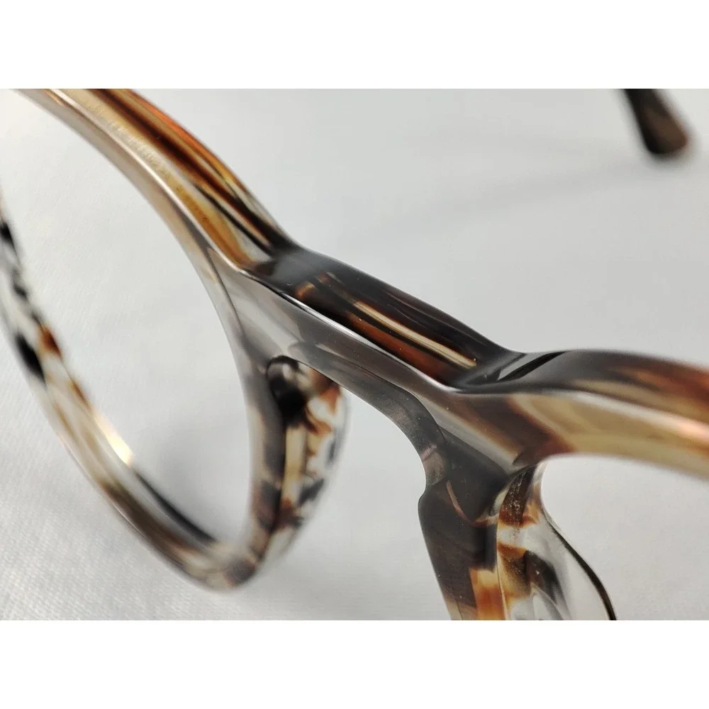 Ray-Ban‎ RB 7159 5749 Striped Grey Tortoise Eyeglasses Frames 52-20-145 Mint Rx